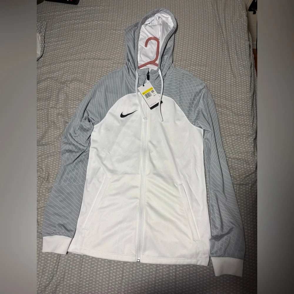 Nike Men Full Zip Knit Track Jacket Hoodie DR2571-100